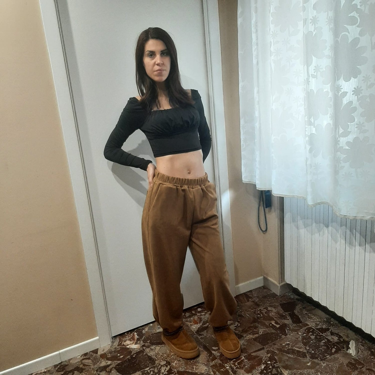 Tuta marrone classica