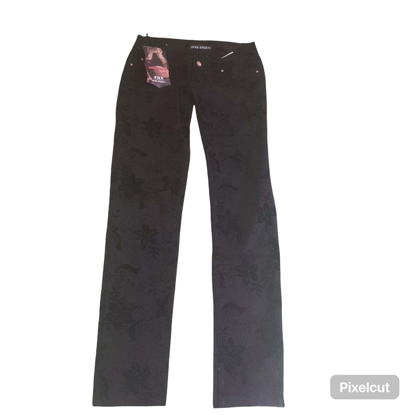 Pantalone skinny fantasia